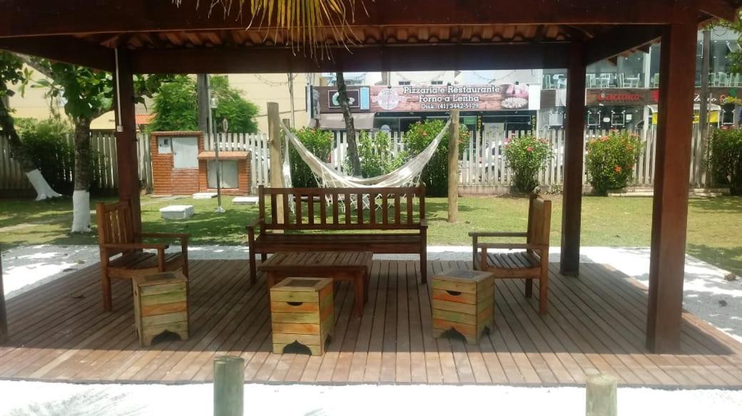 Apto Espetacular A 50 M Do Mar Em Condominio Com Piscinas Maravilhosas Guaratuba Bagian luar foto